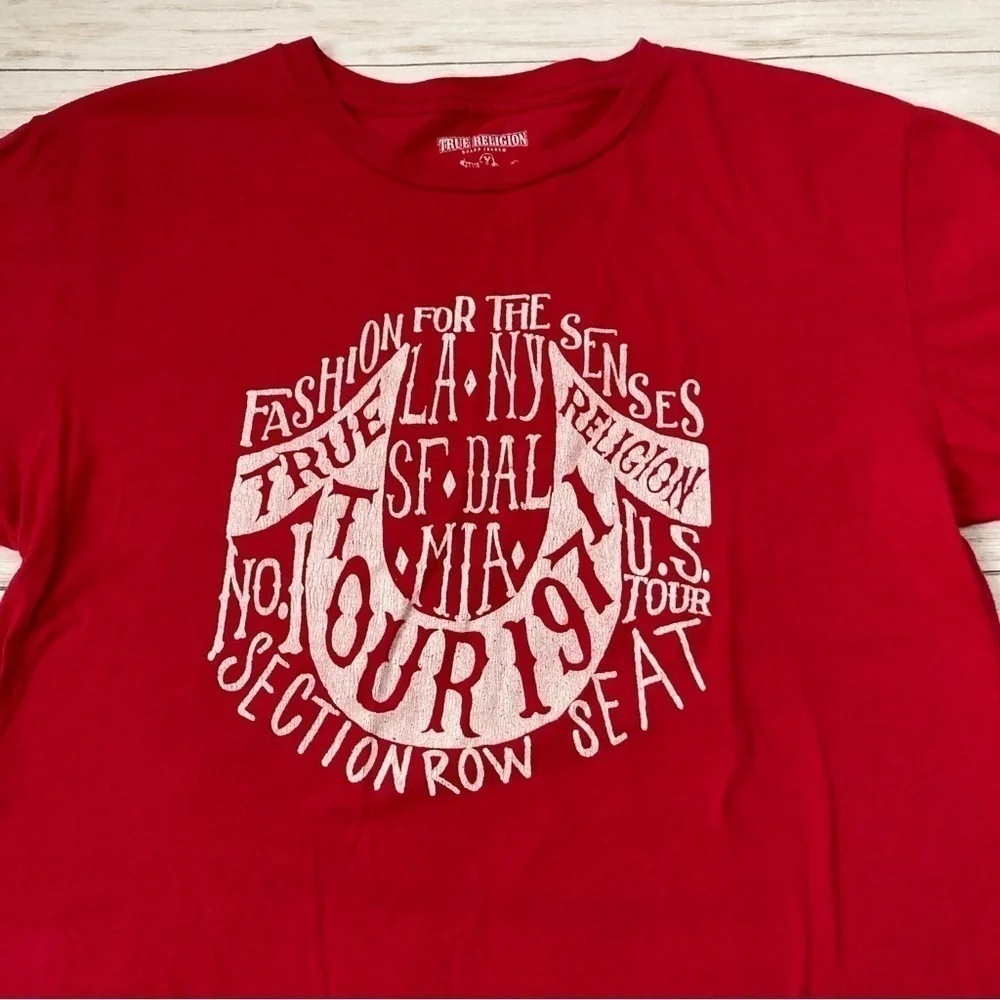 True Religion Graphic T-Shirt | Size L